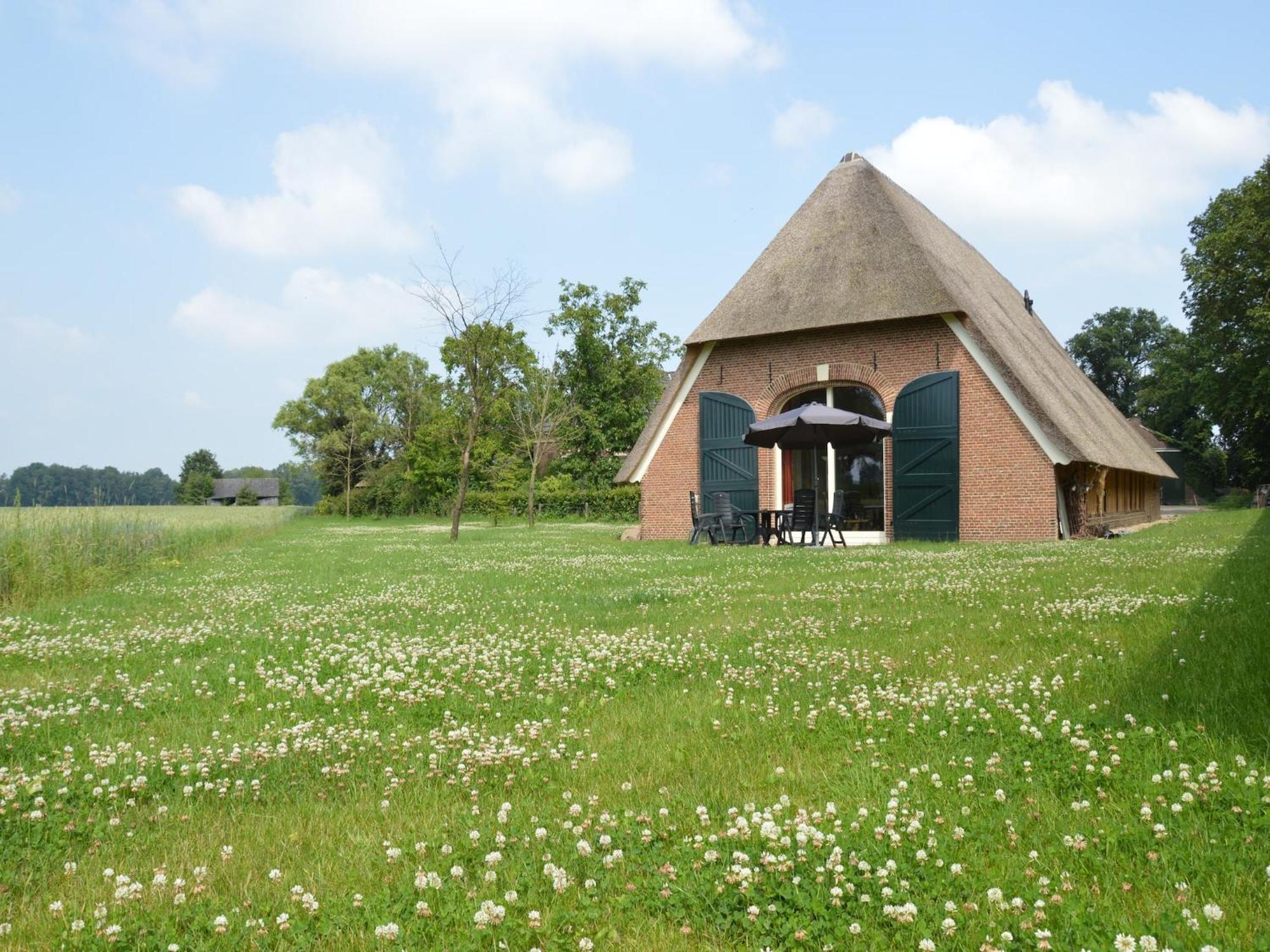 Quaint Farmhouse In Geesteren With Meadow View エクステリア 写真